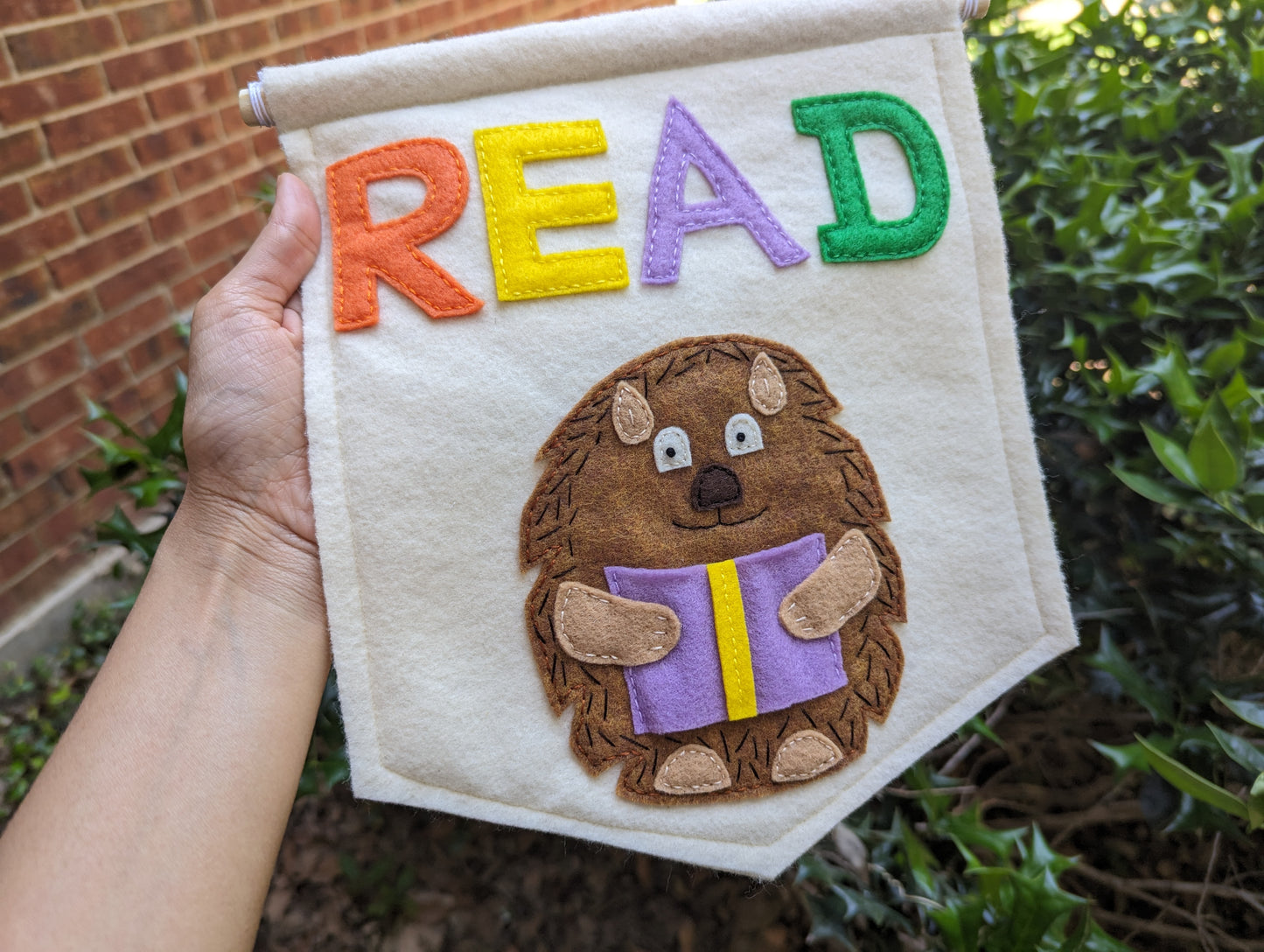 Handmade kids room wall decor | colorful wall hanging