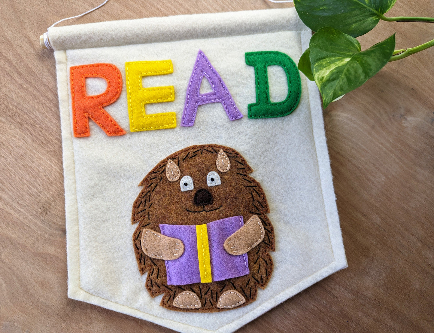 Handmade kids room wall decor | colorful wall hanging