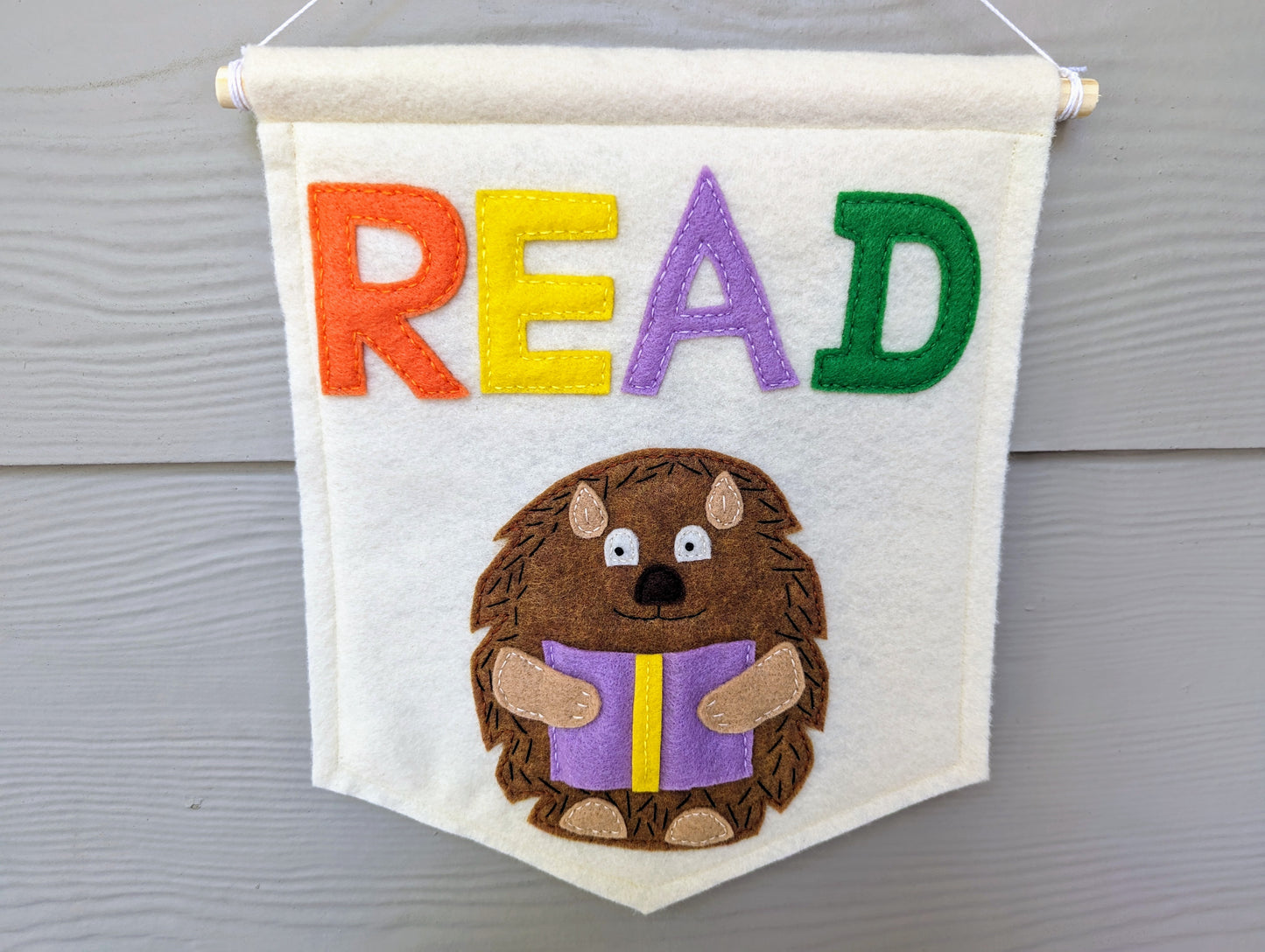 Handmade kids room wall decor | colorful wall hanging