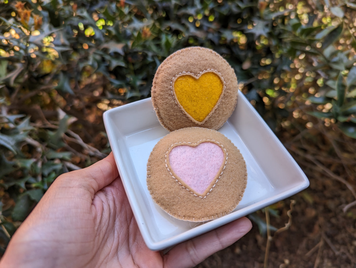 Pretend play jam drop cookies